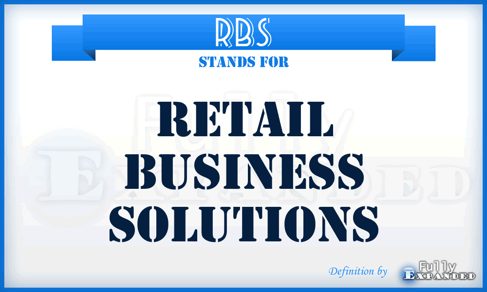 RBS - Retail Business Solutions