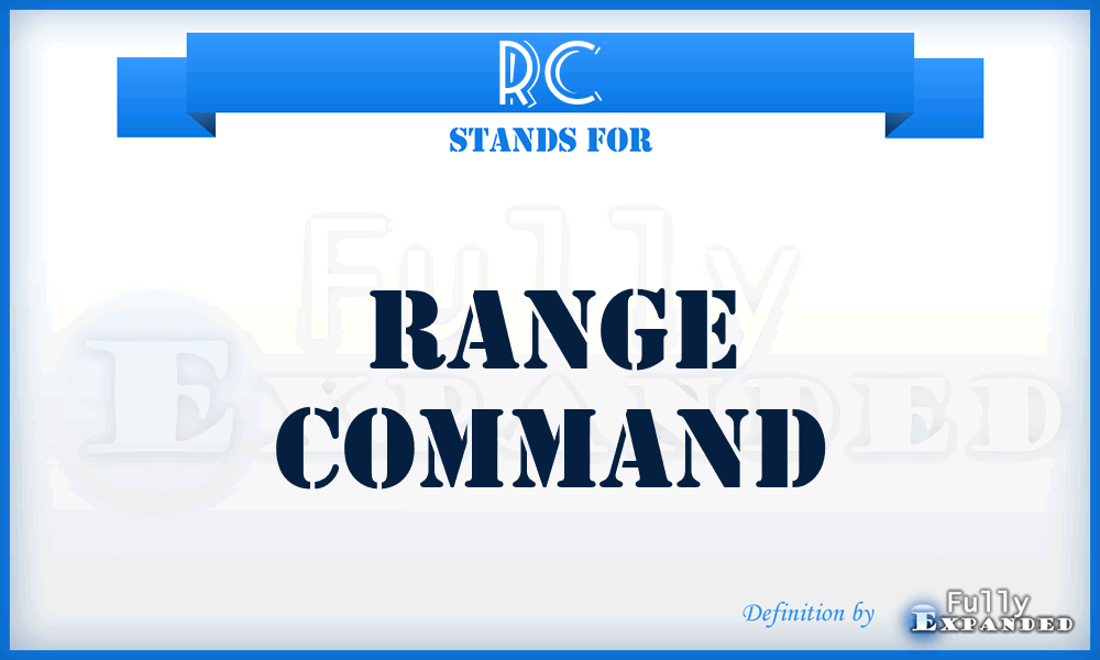 RC - Range Command