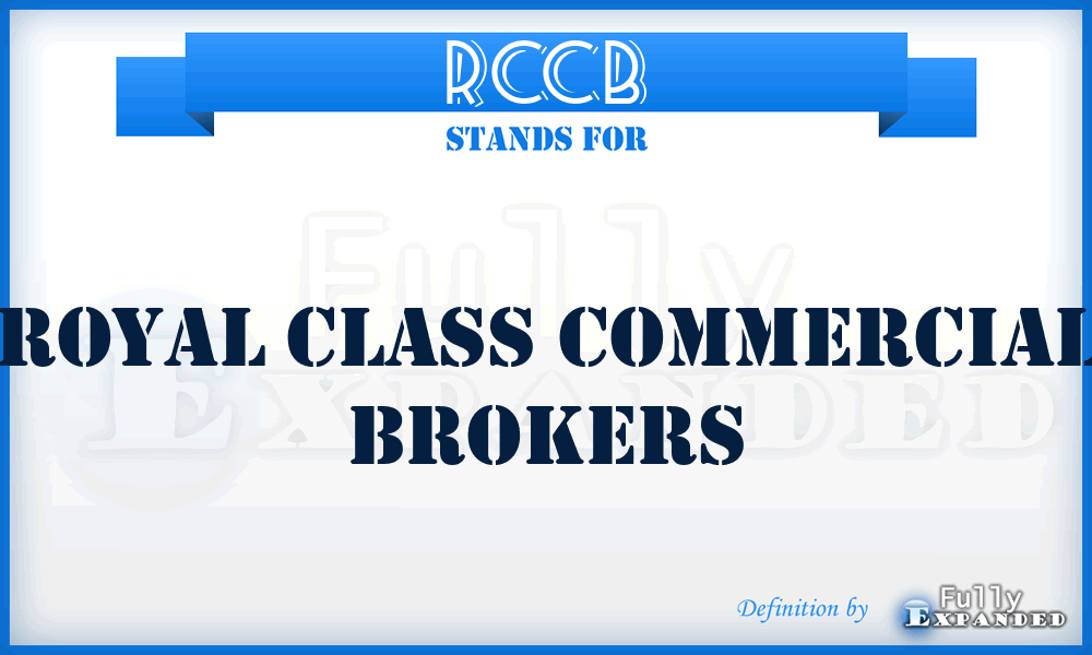 RCCB - Royal Class Commercial Brokers