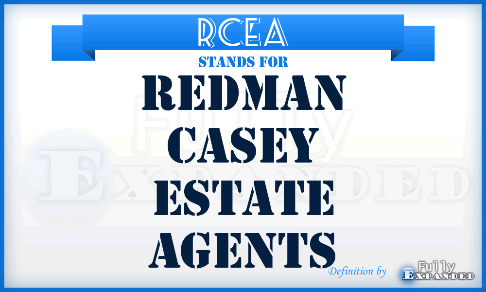 RCEA - Redman Casey Estate Agents
