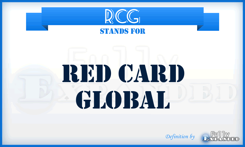 RCG - Red Card Global