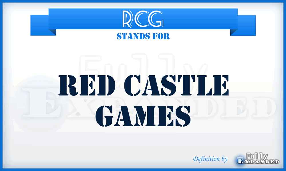 RCG - Red Castle Games