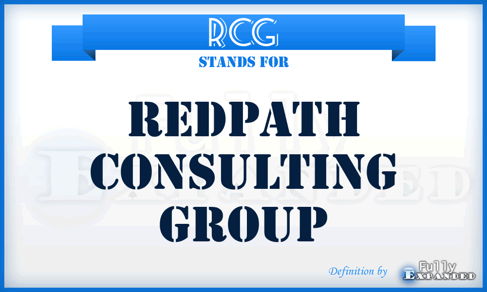 RCG - Redpath Consulting Group