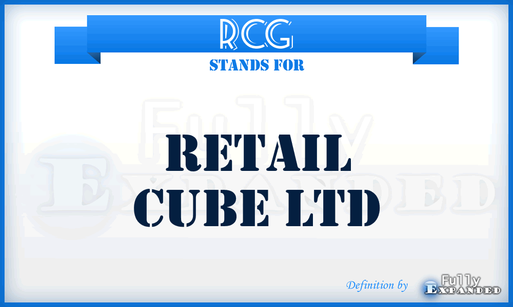 RCG - Retail Cube Ltd