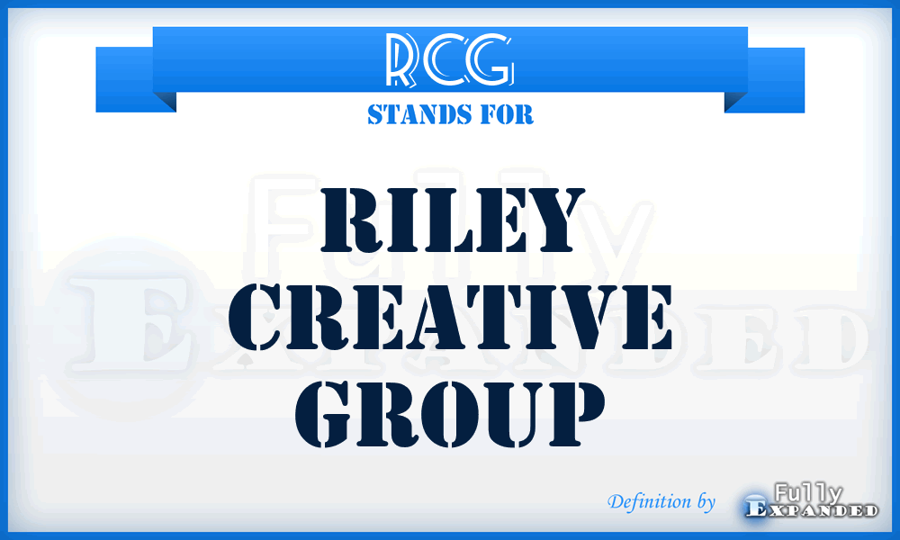 RCG - Riley Creative Group
