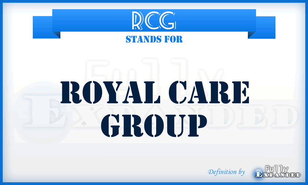 RCG - Royal Care Group