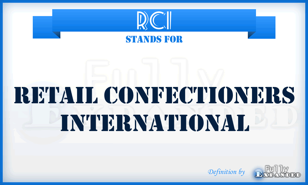 RCI - Retail Confectioners International