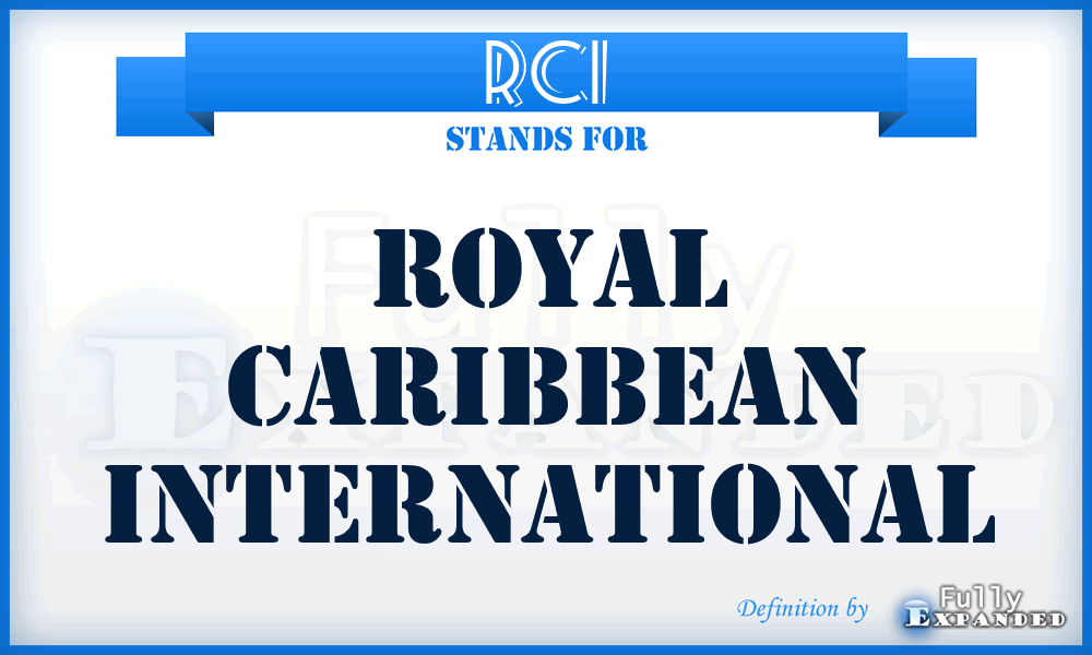 RCI - Royal Caribbean International