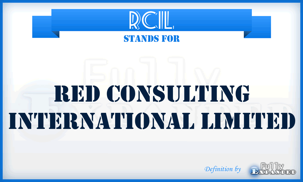 RCIL - Red Consulting International Limited