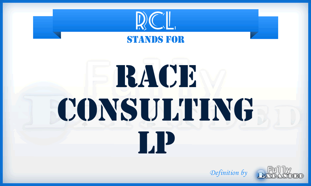 RCL - Race Consulting Lp