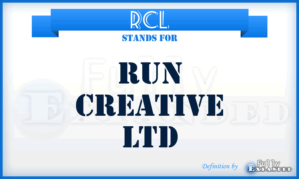 RCL - Run Creative Ltd