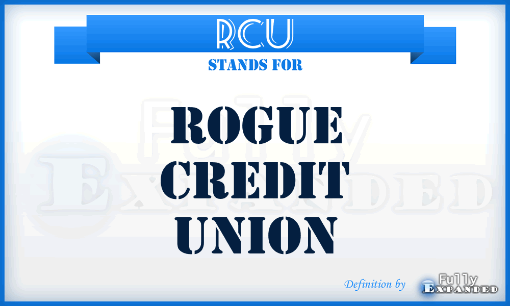 RCU - Rogue Credit Union