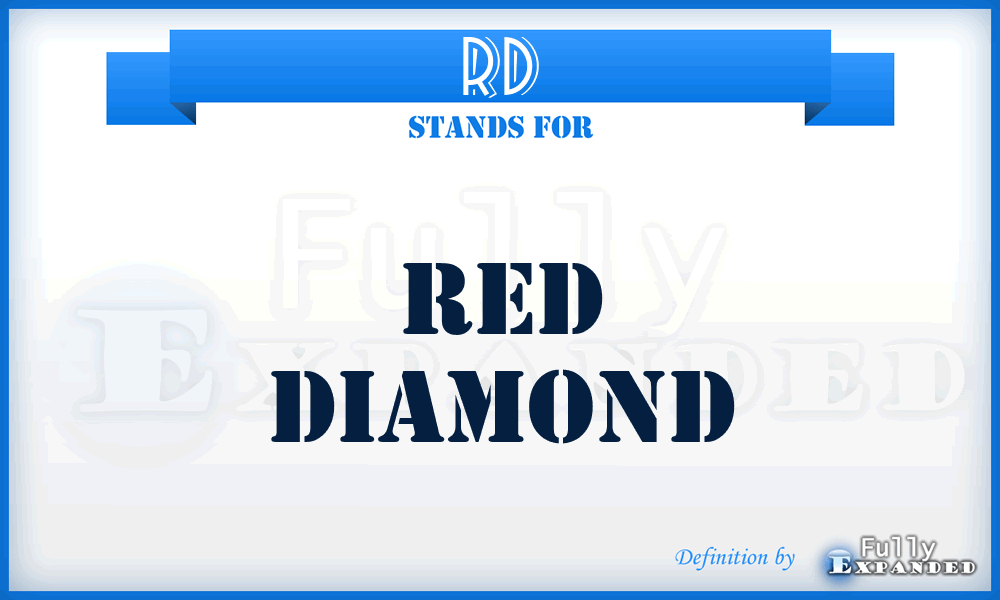 RD - Red Diamond