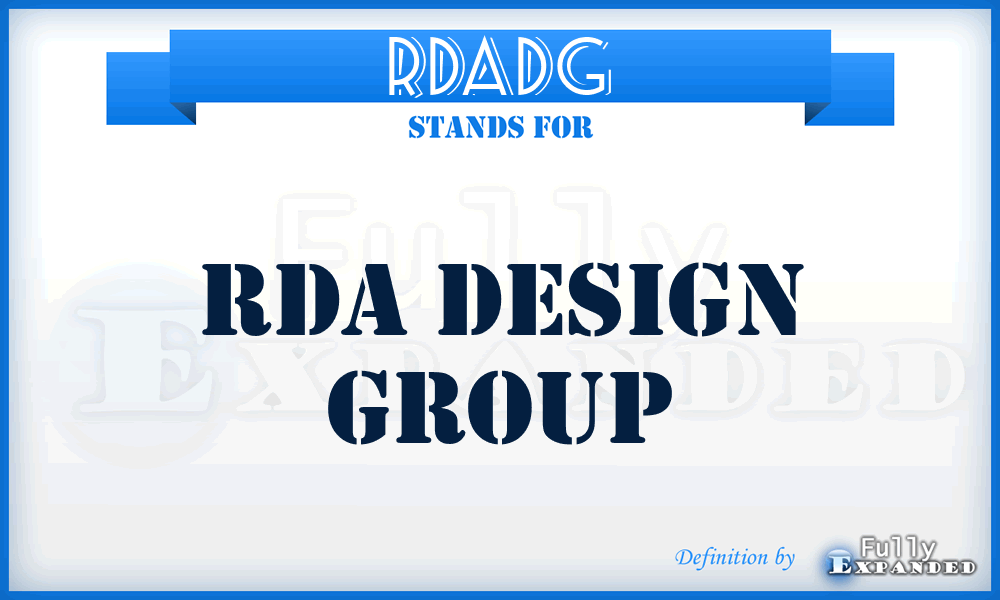 RDADG - RDA Design Group