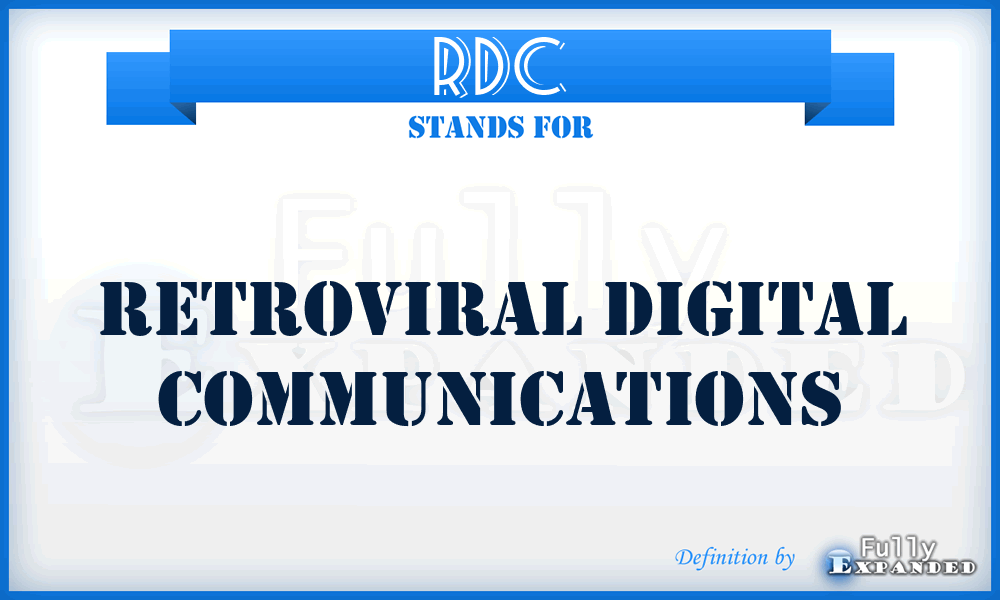 RDC - Retroviral Digital Communications