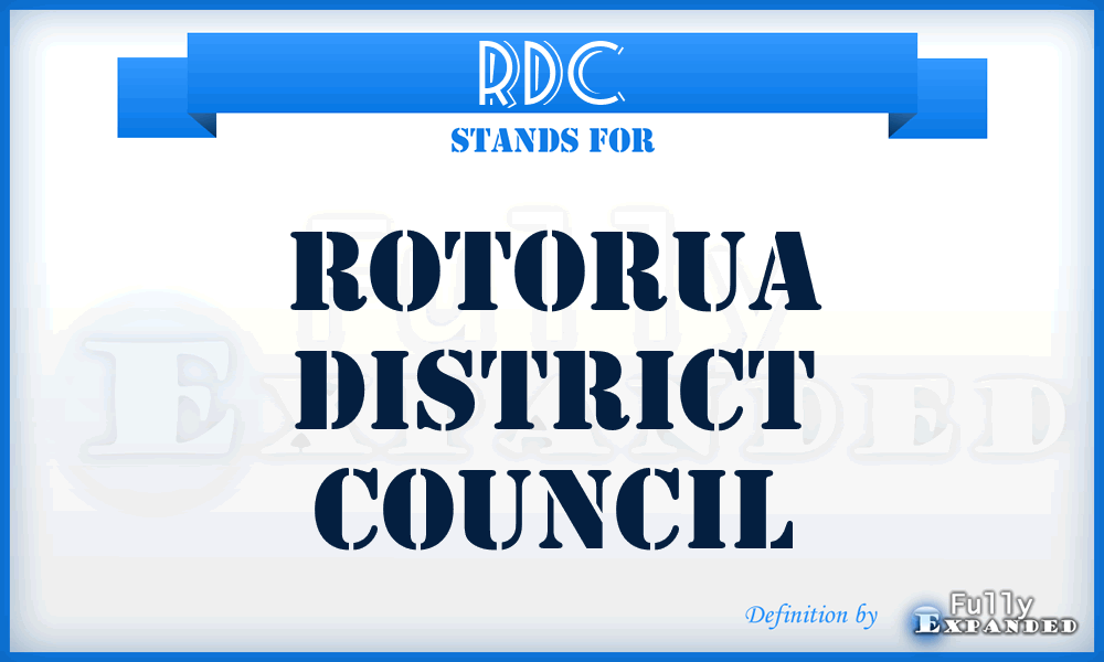 RDC - Rotorua District Council