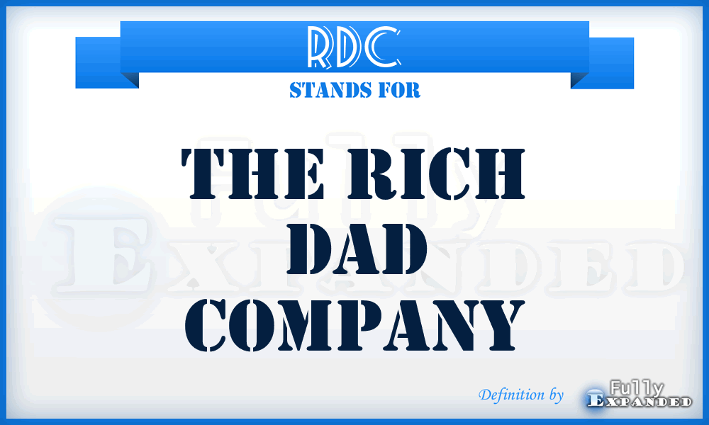 RDC - The Rich Dad Company