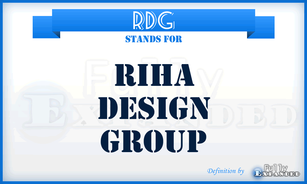 RDG - Riha Design Group