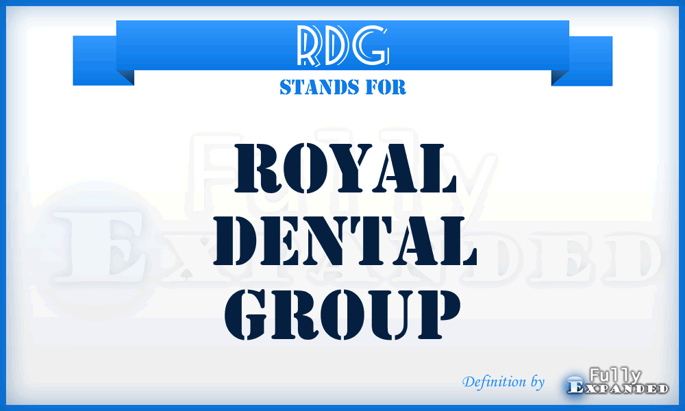 RDG - Royal Dental Group