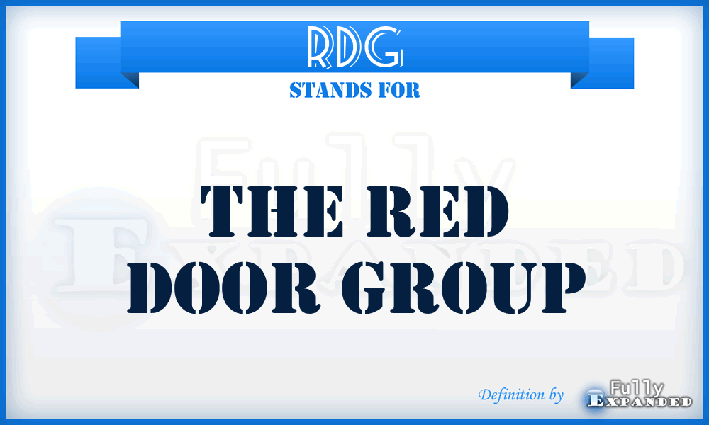 RDG - The Red Door Group