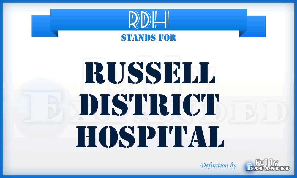 RDH - Russell District Hospital