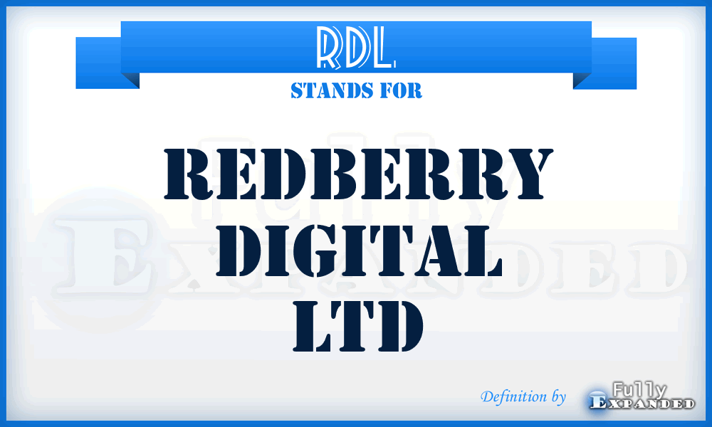 RDL - Redberry Digital Ltd