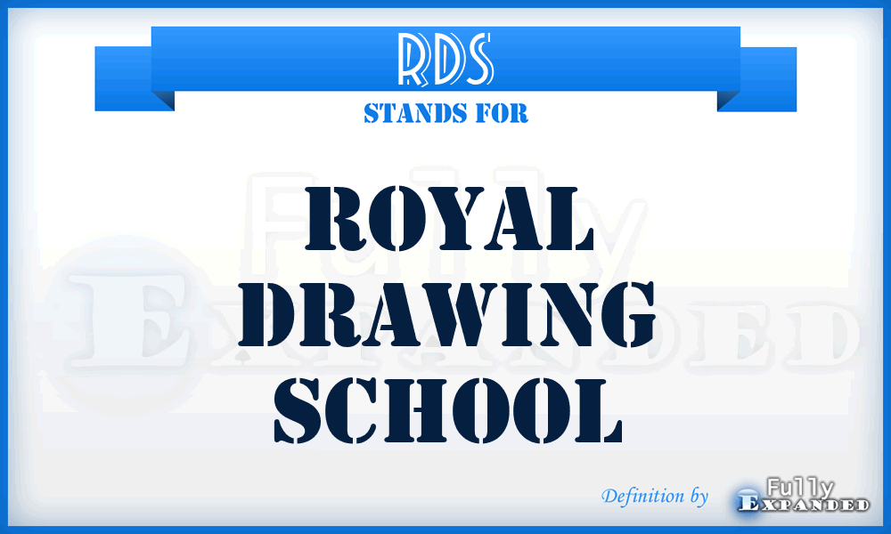 RDS - Royal Drawing School