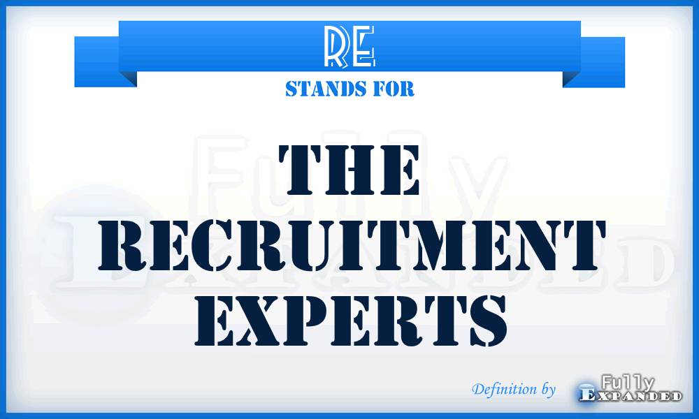 RE - The Recruitment Experts