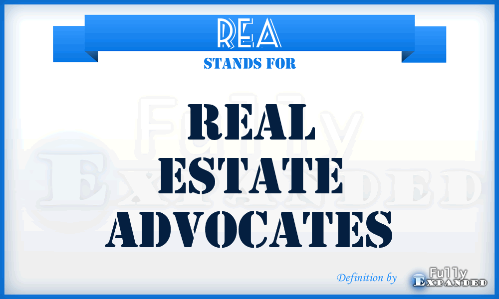 REA - Real Estate Advocates