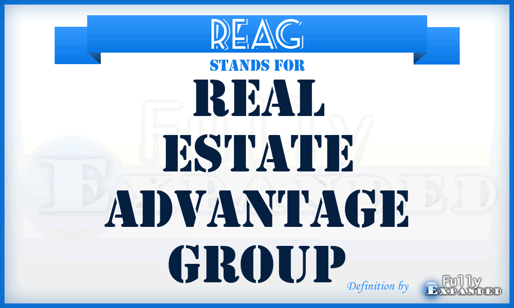 REAG - Real Estate Advantage Group