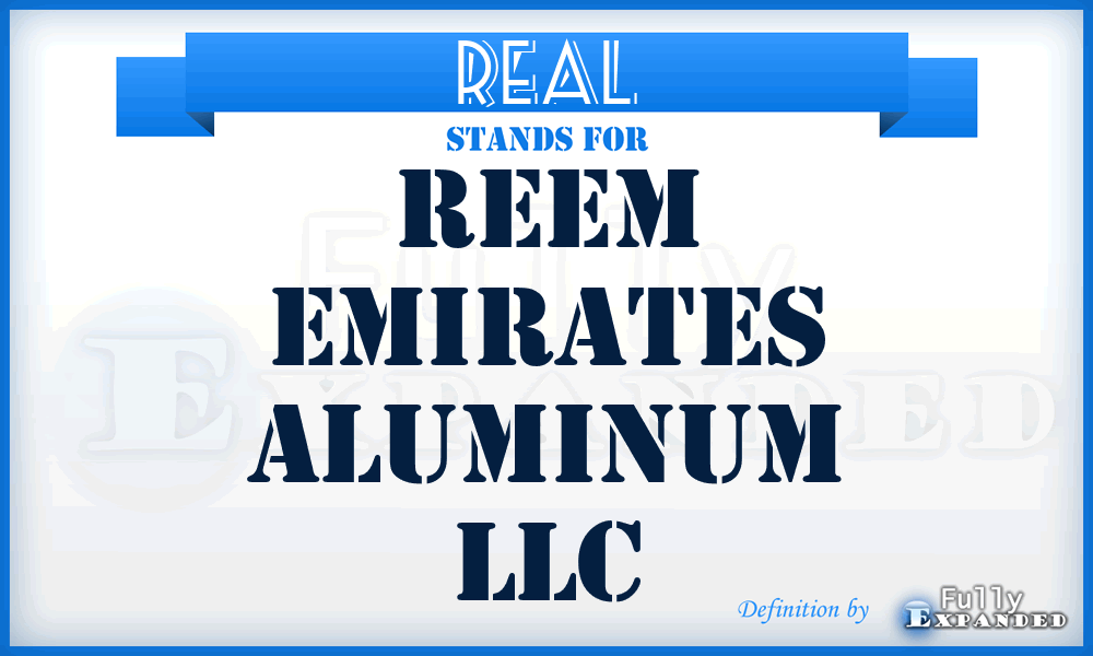 REAL - Reem Emirates Aluminum LLC