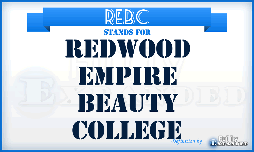 REBC - Redwood Empire Beauty College