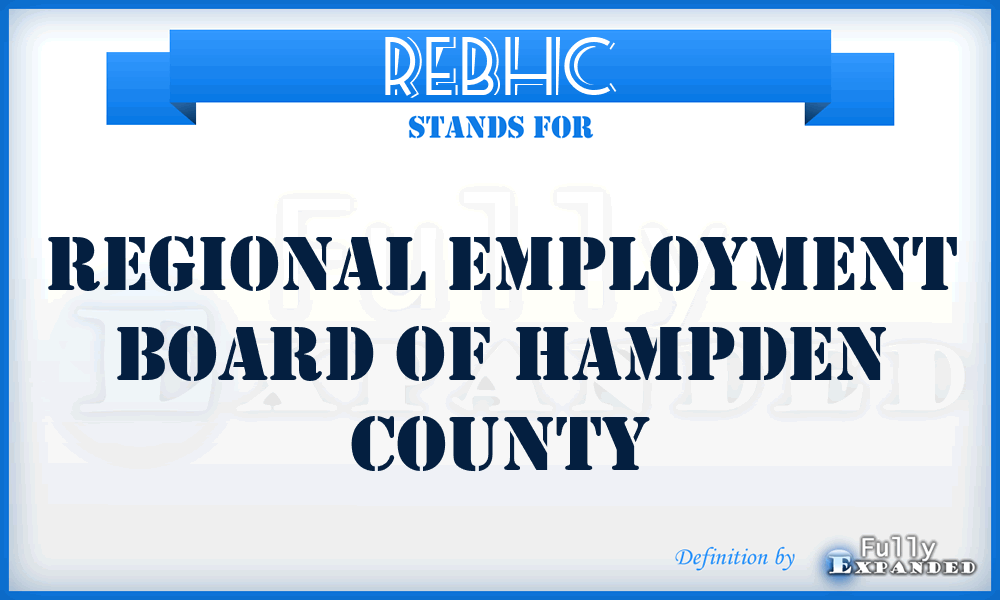 REBHC - Regional Employment Board of Hampden County