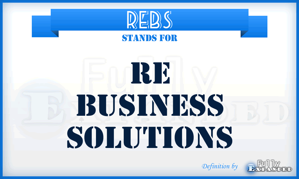 REBS - RE Business Solutions