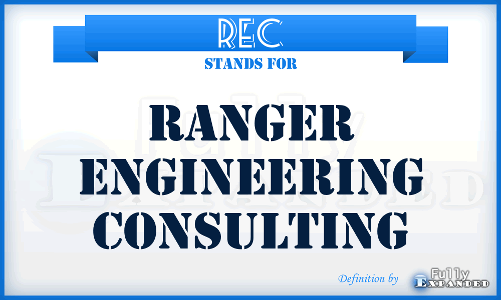 REC - Ranger Engineering Consulting