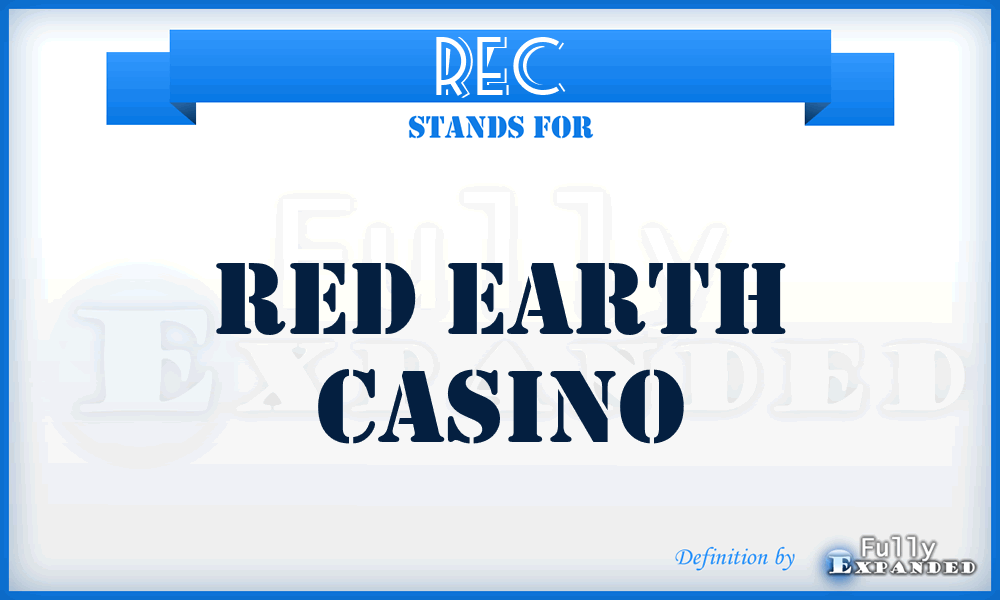 REC - Red Earth Casino