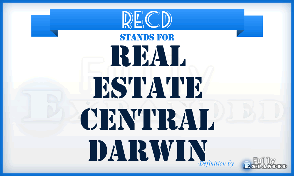 RECD - Real Estate Central Darwin