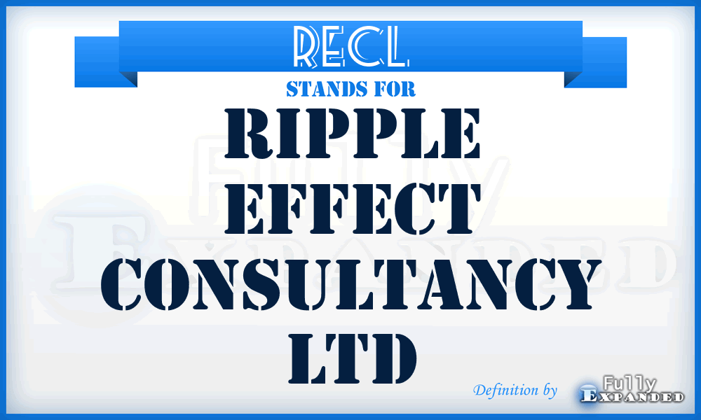 RECL - Ripple Effect Consultancy Ltd