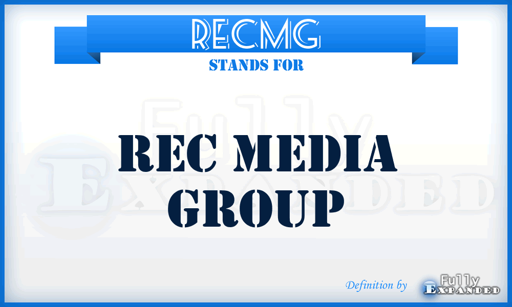 RECMG - REC Media Group