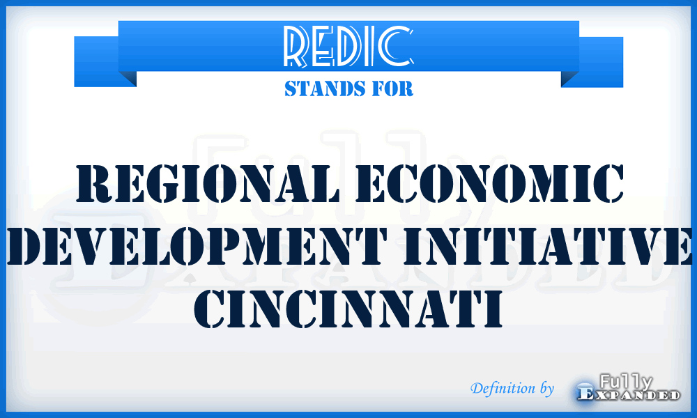 REDIC - Regional Economic Development Initiative Cincinnati
