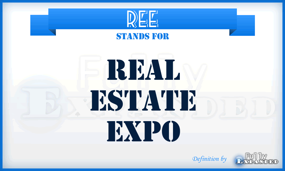 REE - Real Estate Expo