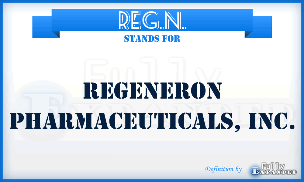 REG.N. - Regeneron Pharmaceuticals, Inc.