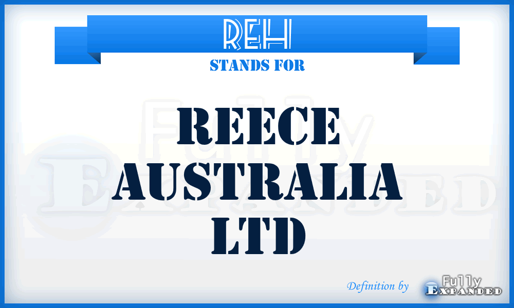REH - Reece Australia Ltd