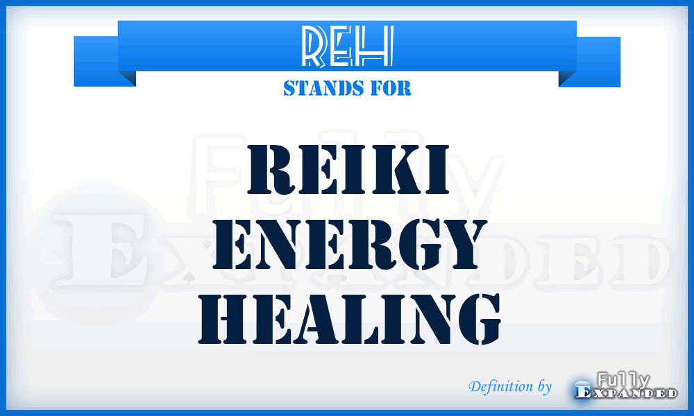 REH - Reiki Energy Healing