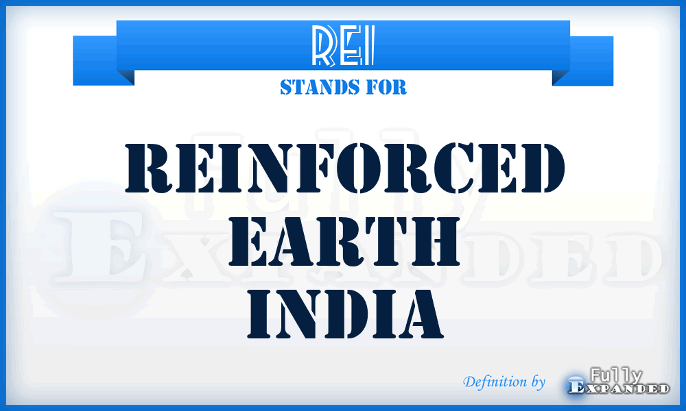 REI - Reinforced Earth India