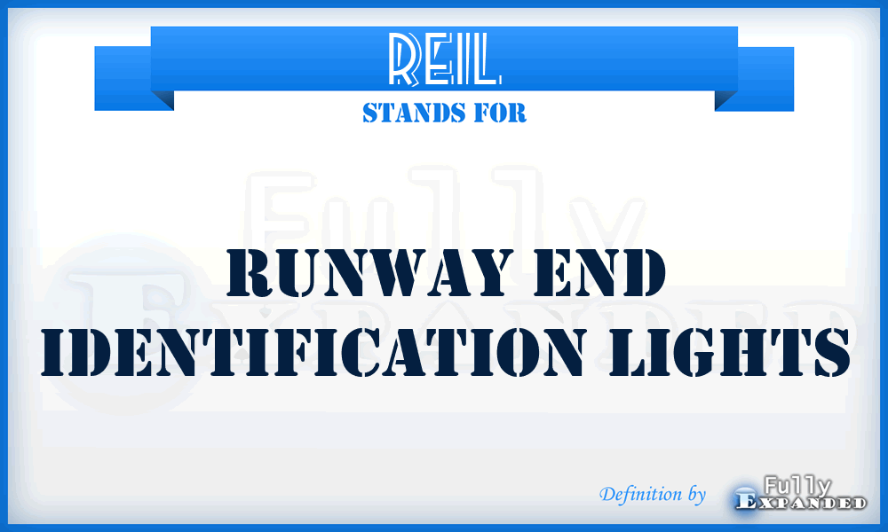 REIL - Runway End Identification Lights