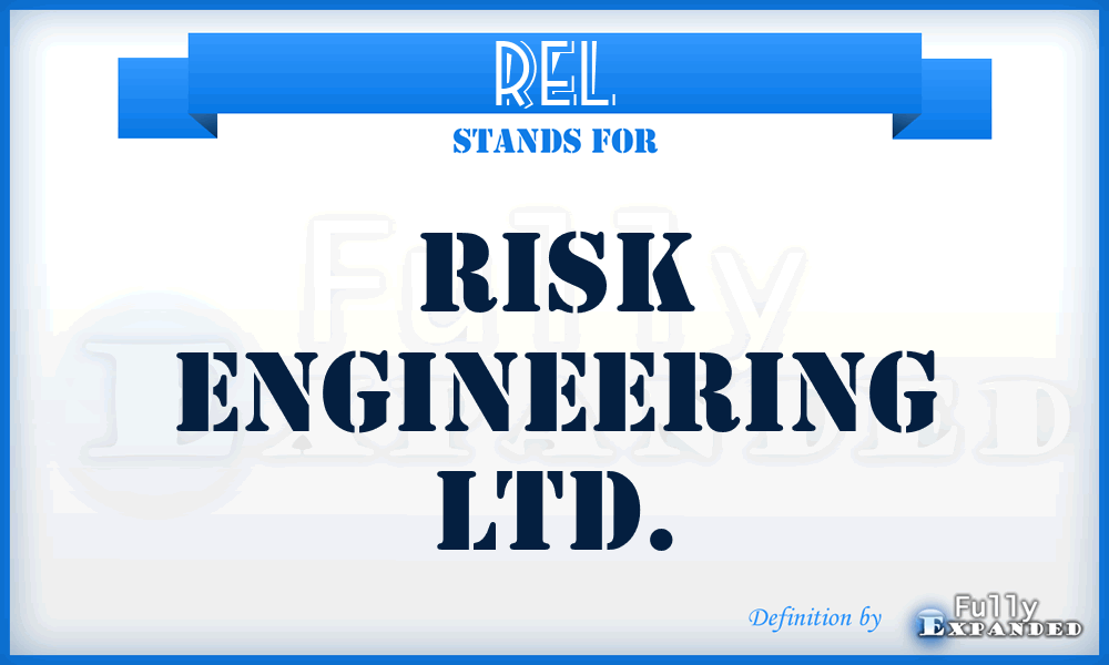 REL - Risk Engineering Ltd.