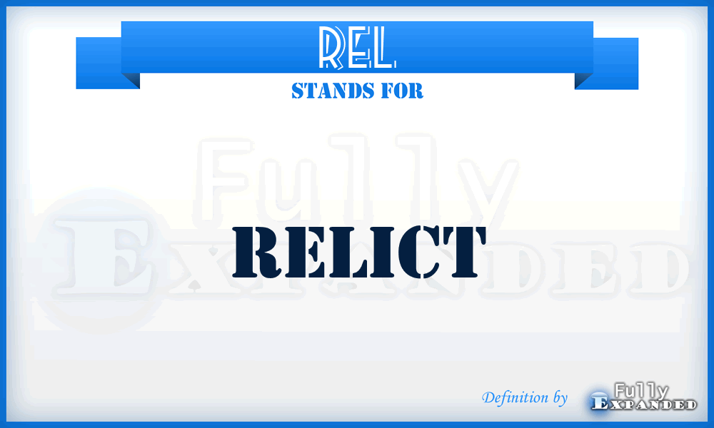 REL - relict