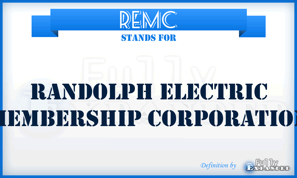 REMC - Randolph Electric Membership Corporation