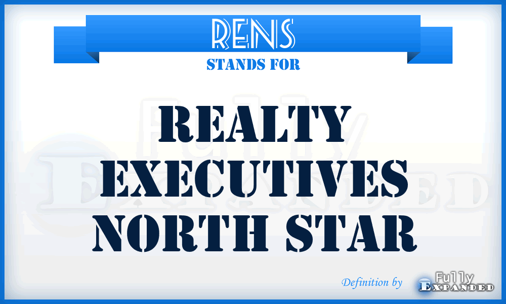 RENS - Realty Executives North Star